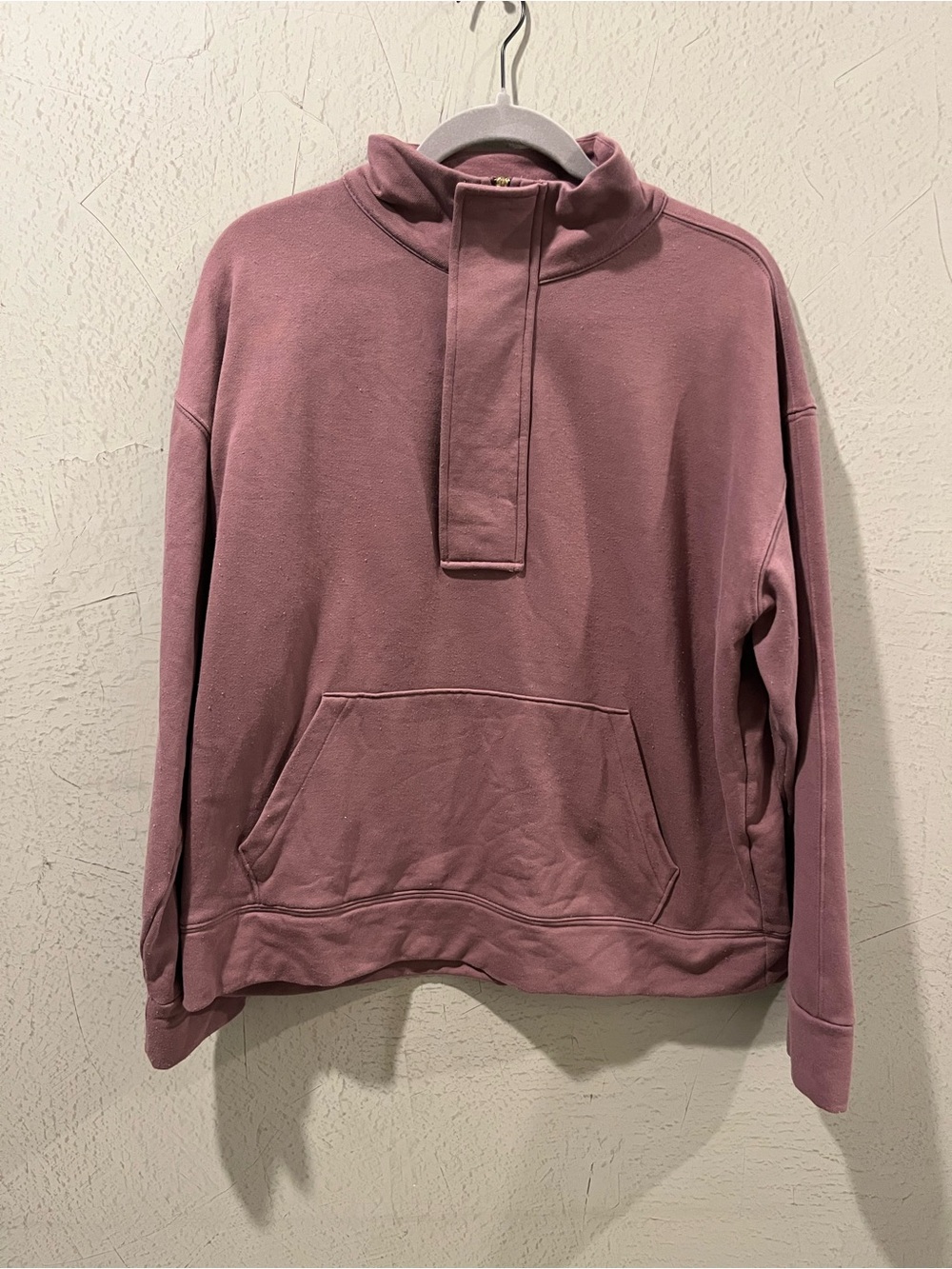 a new day Mauve Pullover Sweatshirt